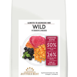 Wild mit Süßkartoffel & Maulbeere - 12 kg