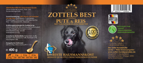 Zettels Best Pute und Reis