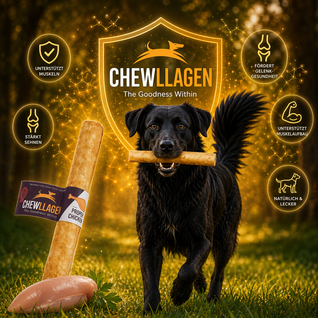 Kollagen Stangen - Huhn