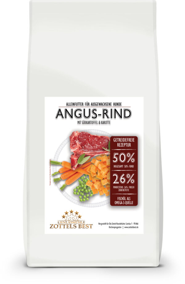 Angus-Rind mit Süßkartoffel & Karotte – Bild 3