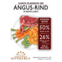 Angus-Rind mit Süßkartoffel & Karotte