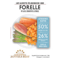 Forelle mit Lachs, Süßkartoffel & Spargel LIGHT/SENIOR