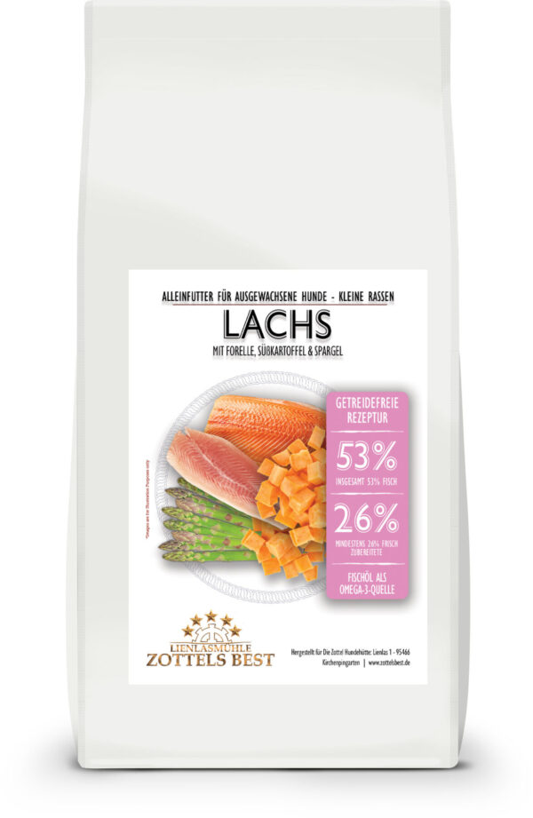 Lachs mit Forelle, Süßkartoffel & Spargel - kleine Kroketten – Bild 3