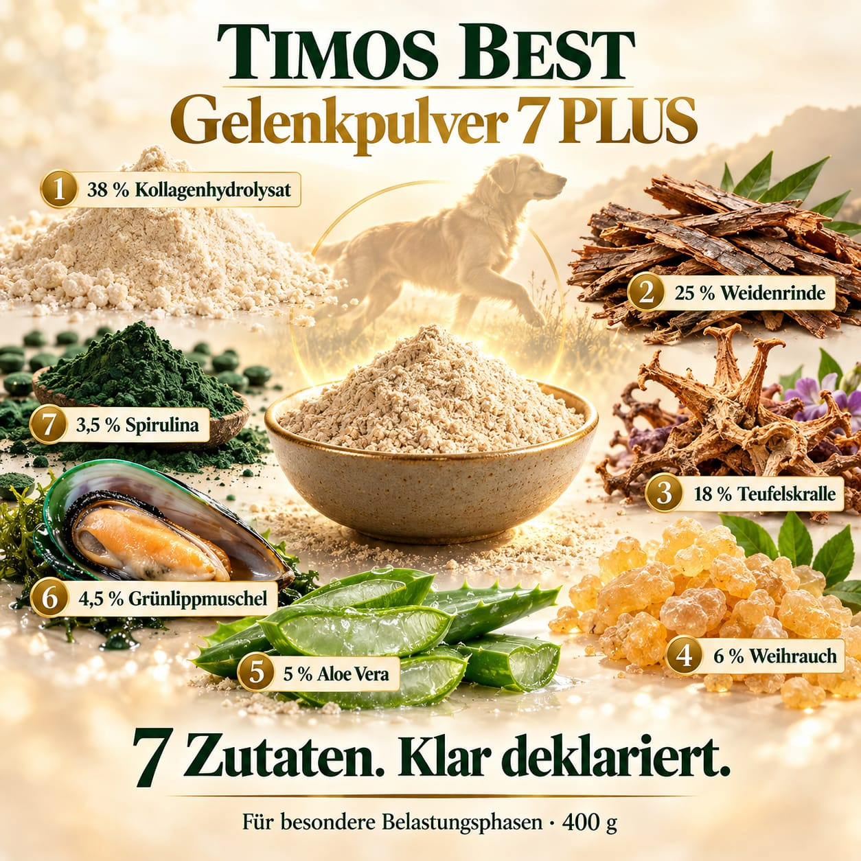 Timos Best Gelenkpulver 7 PLUS (Spezialrezeptur) – Bild 2