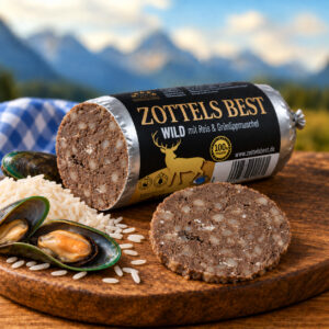 Hundewurst "Wild mit Reis & Grünlippmuschel"