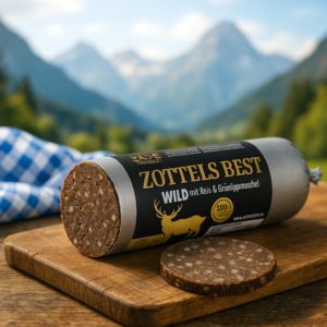 Hundewurst "Wild mit Reis & Grünlippmuschel"