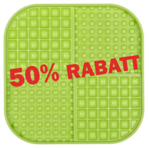 Lickimat Slomo XL 30x30 Grün