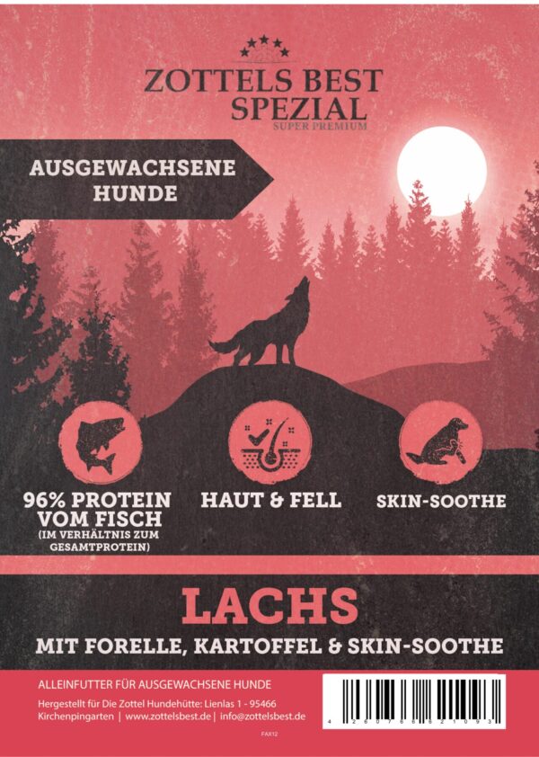 SPEZIAL ANTI JUCK Lachs mit Forelle & SKIN SOOTHE – Bild 2