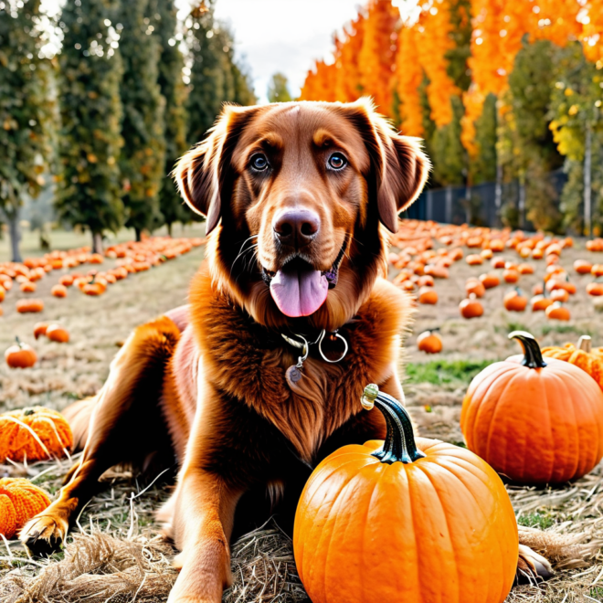 Ein brauner Hund (…)