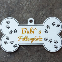 Futterplatzschild personalisiert – Bild 2