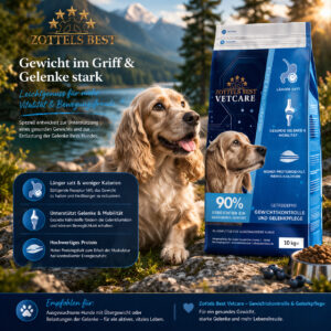 VETCARE PEPTIDE Gewichtskontrolle und Gelenkpflege