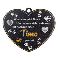 Herz mit Spruch Personalisiert