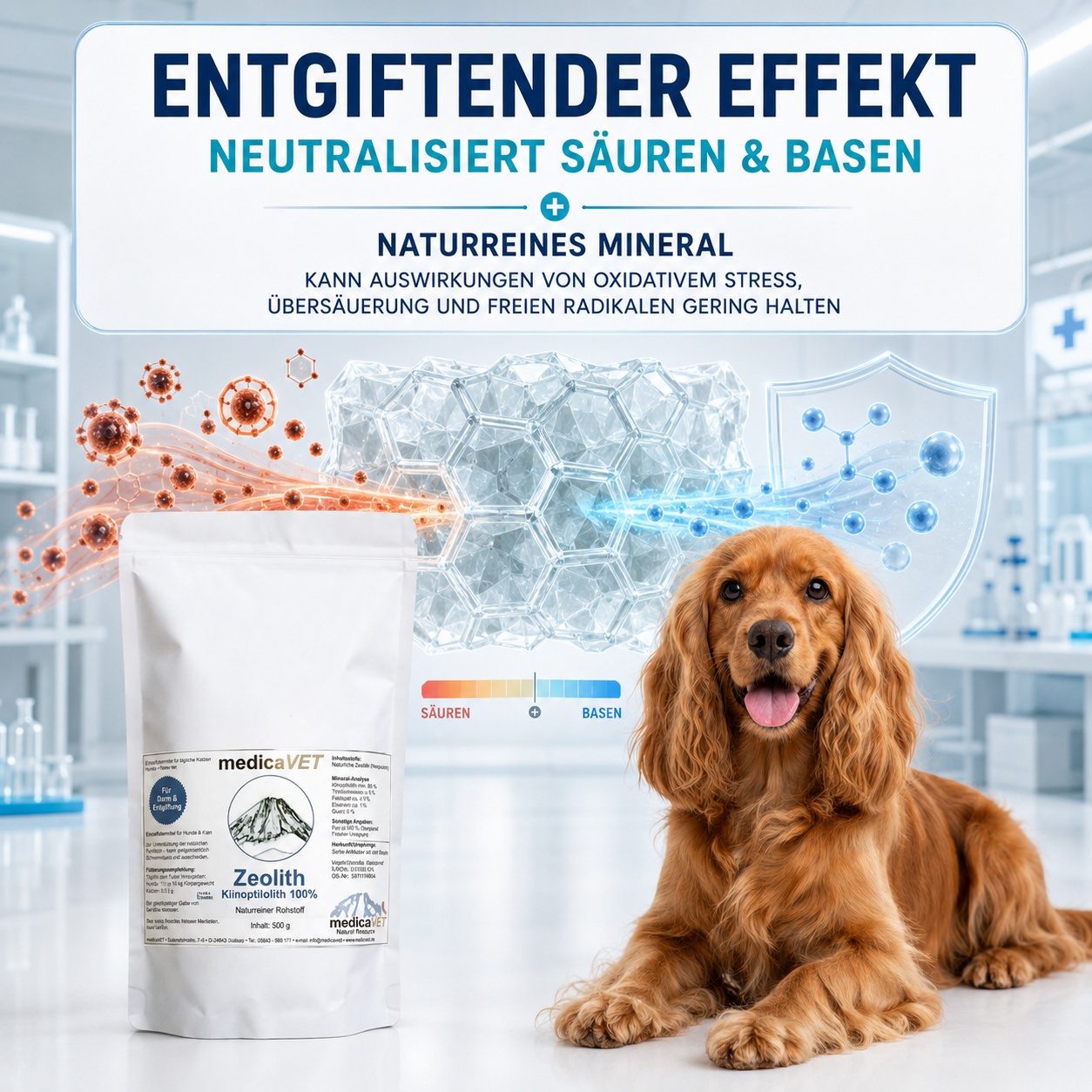 medicaVET Zeolith Klinoptilolith
