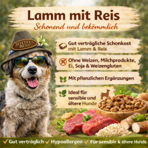 SPEZIAL SCHONKOST Lamm mit Reis