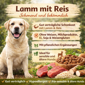 SPEZIAL SCHONKOST Lamm mit Reis