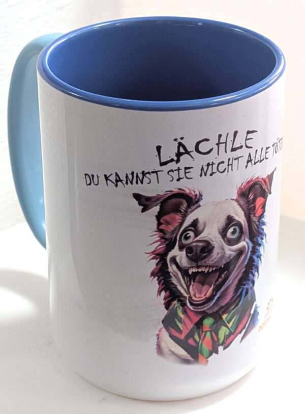 Kaffeetasse XXL LÄCHLE .... – Bild 2