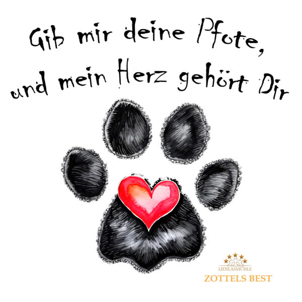 Kaffeetasse XXL GIB MIR DEINE PFOTE... – Bild 3
