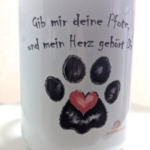 Kaffeetasse XXL GIB MIR DEINE PFOTE...