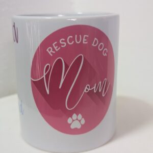 Kaffeetasse RESCUE DOG MOM