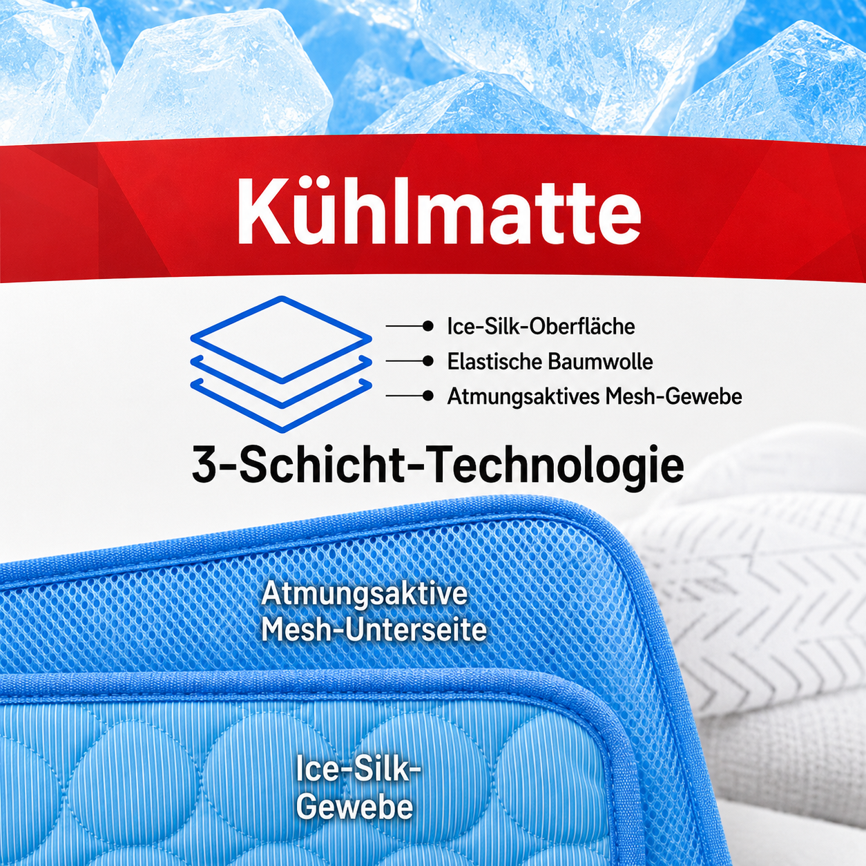 Kühldecke 116x69 cm – Bild 3