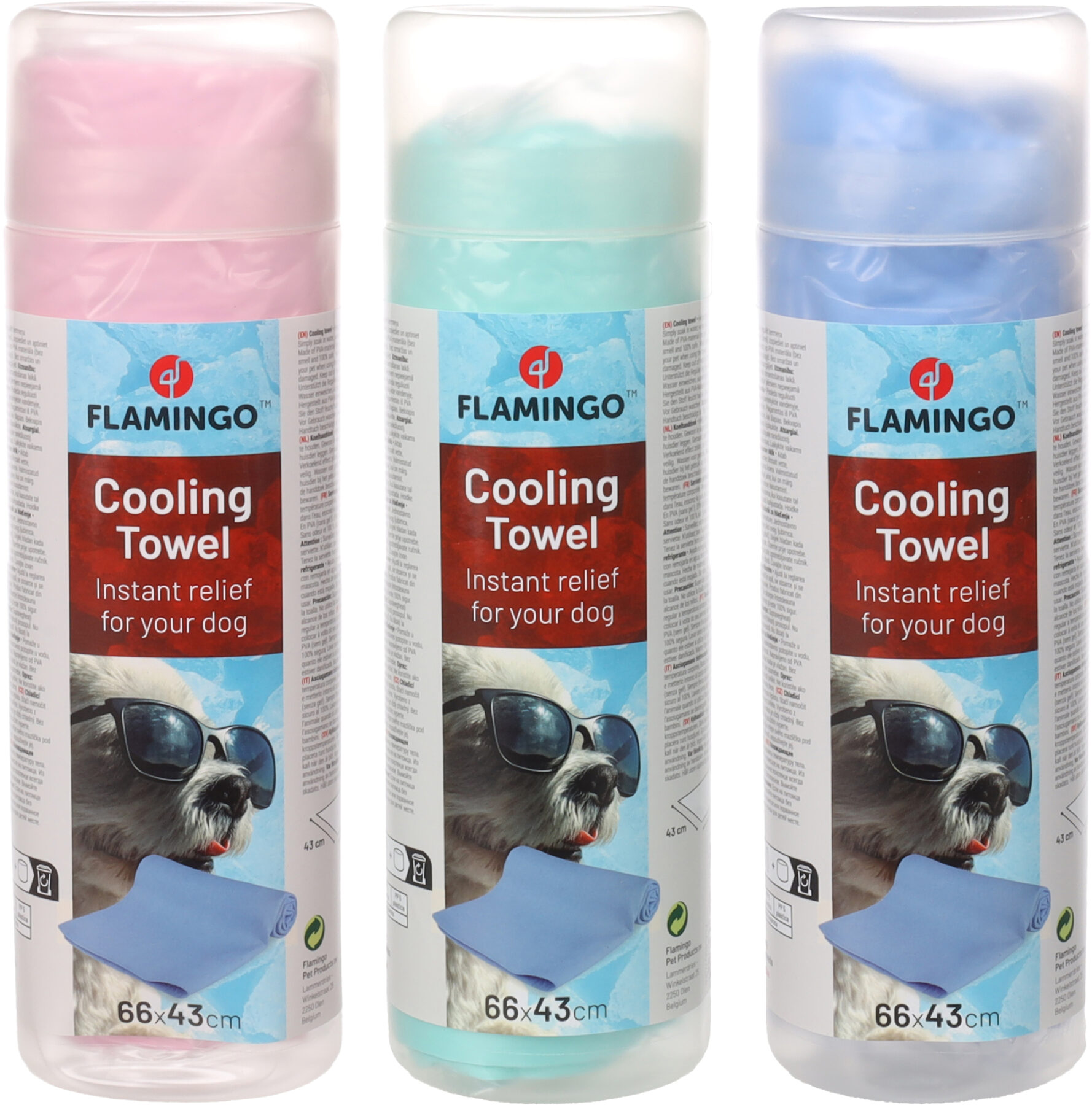 Kühlhandtuch MISTY (3er Pack) – Bild 2