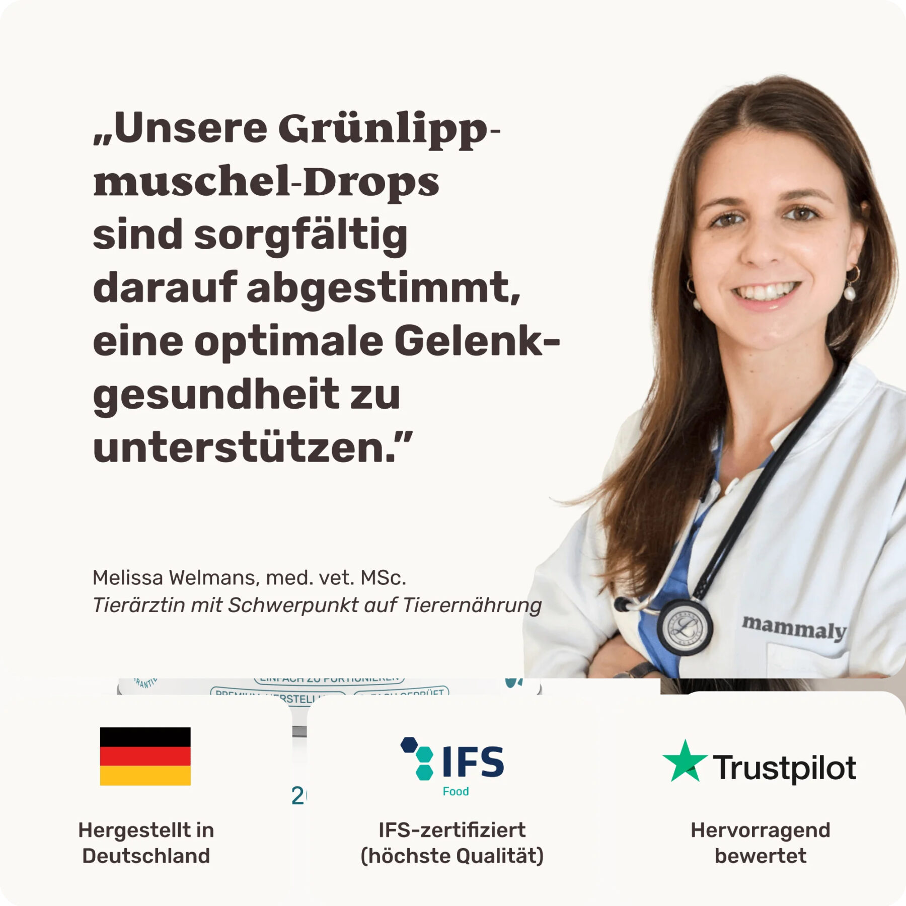 Grünlippmuschel KNORPEL & BINDEGEWEBE – Bild 3