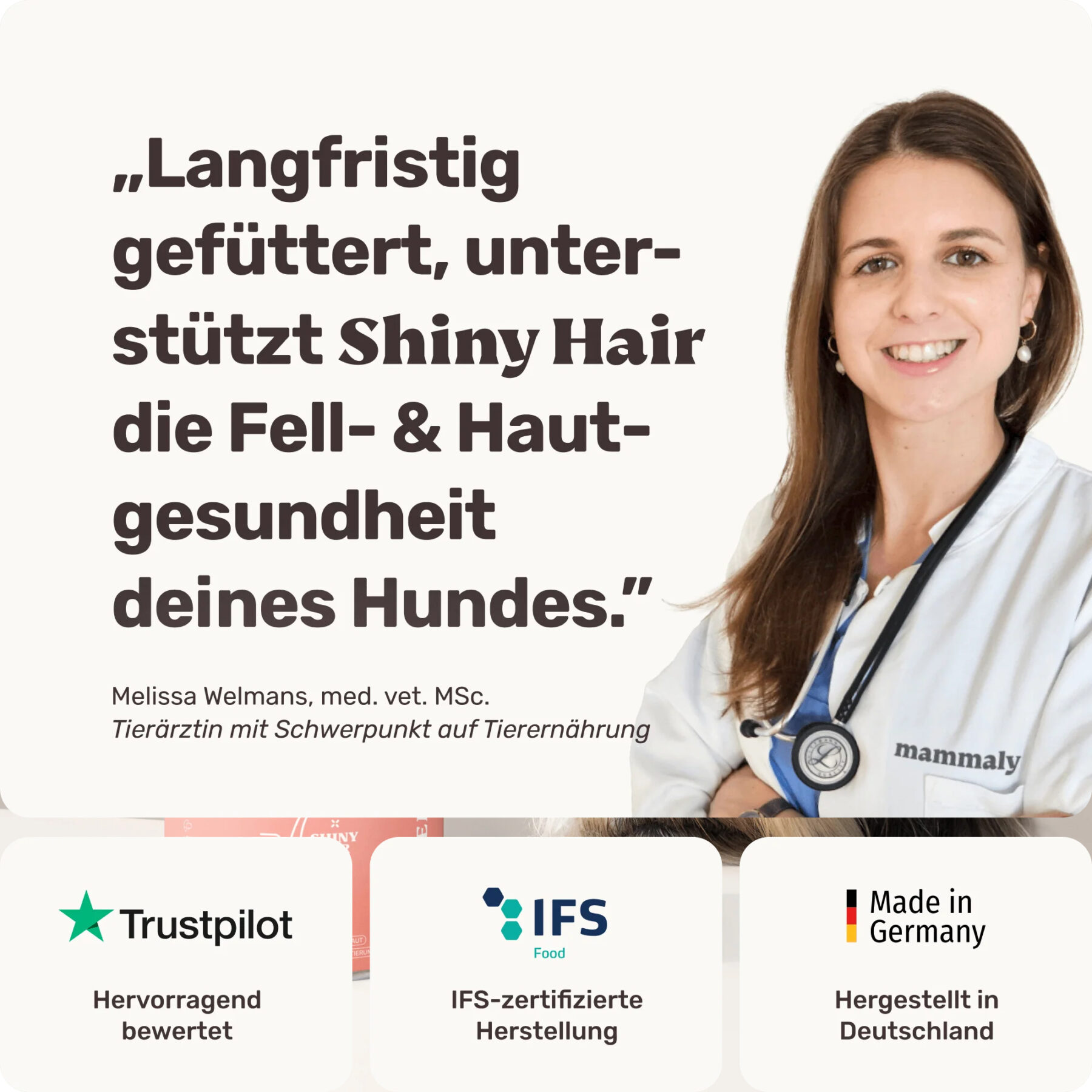 Shiny Hair Fellpflege Snacks – Bild 3